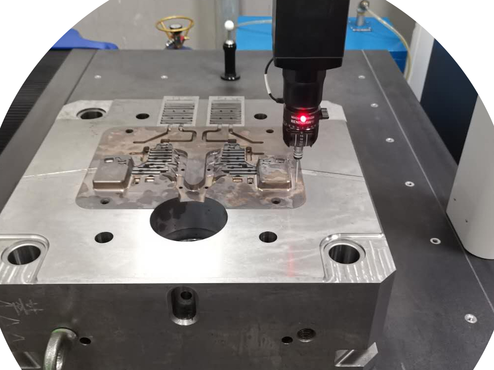 组装平行度测量